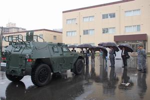 横田基地視察1