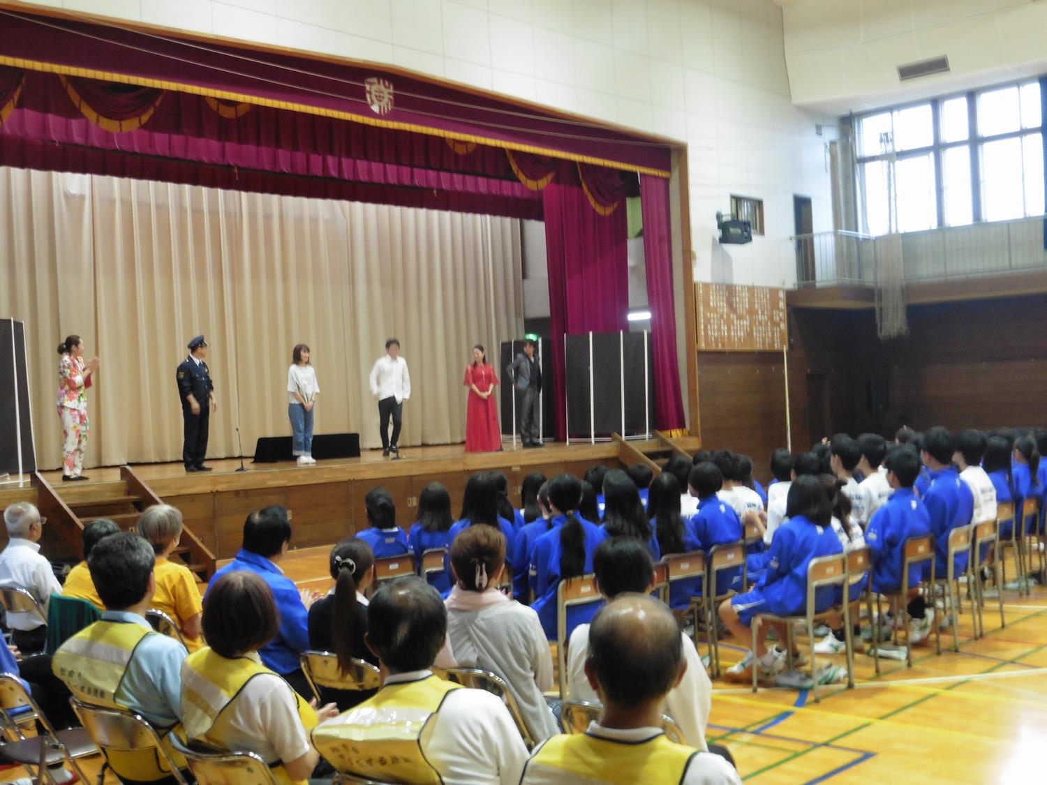 R6二中学校訪問